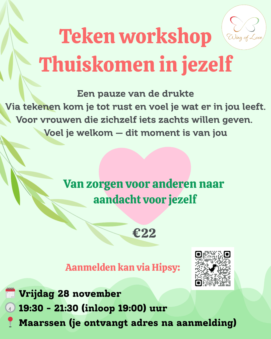 tea and art workshop