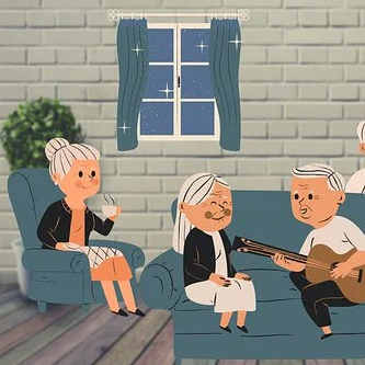 Mijn schoonmoeder en mijn ouders