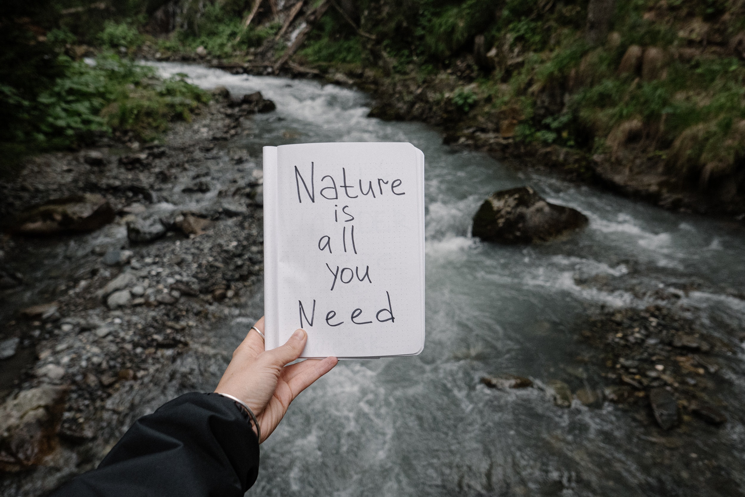 je hebt alleen natuur nodig